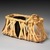 Iizuka Shokansai (Japanese, 1919–2004). <em>Rustic Fence</em>, 1940s–1950s. Bamboo, 9 × 17 × 7 in. (22.9 × 43.2 × 17.8 cm). Brooklyn Museum, Gift of Diane and Arthur Abbey, New York, NY, 2024.79.15 (Photo: Photo: Diane and Arthur Abbey, CUR.2024.79.15.jpg)