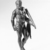 Roman. <em>Statuette of Hercules</em>, 1st-2nd century C.E. Bronze, 4 × 1 3/4 × 1 1/8 in. (10.2 × 4.5 × 2.8 cm). Brooklyn Museum, Bequest of William H. Herriman, 21.479.11. Creative Commons-BY (Photo: Brooklyn Museum, CUR.21.479.11_NegB_print_bw.jpg)