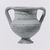 Cypriot. <em>Amphoriskos</em>, 850-700 B.C.E. Terracotta, slip, 3 7/16 x Diam. 2 15/16 in. (8.8 x 7.4 cm). Brooklyn Museum, Bequest of William H. Herriman, 21.479.1. Creative Commons-BY (Photo: Brooklyn Museum, CUR.21.479.1_NegA_print_bw.jpg)