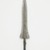  <em>Spear, Shaft, End</em>. Iron, wood, 70 1/2 x 3 3/4 in. (179 x 9.5 cm). Brooklyn Museum, Museum Expedition 1922, Robert B. Woodward Memorial Fund, 22.1007. Creative Commons-BY (Photo: Brooklyn Museum, CUR.22.1007_26645_detail_PS5.jpg)