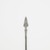  <em>Spear, Shaft</em>. Iron, wood, 78 3/4 x 2 3/8 in. (200 x 6 cm). Brooklyn Museum, Museum Expedition 1922, Robert B. Woodward Memorial Fund, 22.1008. Creative Commons-BY (Photo: Brooklyn Museum, CUR.22.1008_detail_PS5.jpg)