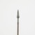  <em>Spear</em>. Iron, sheet copper, 61 7/16 x 1 3/8 in. (156 x 3.5 cm). Brooklyn Museum, Museum Expedition 1922, Robert B. Woodward Memorial Fund, 22.1020. Creative Commons-BY (Photo: Brooklyn Museum, CUR.22.1020_detail1_PS5.jpg)