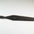  <em>Spear, Shaft</em>. Iron, wood, 59 1/16 x 2 3/16 in. (150 x 5.5 cm). Brooklyn Museum, Museum Expedition 1922, Robert B. Woodward Memorial Fund, 22.1025. Creative Commons-BY (Photo: Brooklyn Museum, CUR.22.1025_detail2_PS5.jpg)
