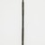  <em>Spear, Shaft</em>. Iron, wood, copper, 57 1/16 x 13/16 in. (145 x 2 cm). Brooklyn Museum, Museum Expedition 1922, Robert B. Woodward Memorial Fund, 22.1029. Creative Commons-BY (Photo: Brooklyn Museum, CUR.22.1029_detail_PS5.jpg)