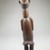 Teke. <em>Standing Female Figure (Buti)</em>, 19th or 20th century. Wood, 11 1/4 x 2 1/2 x 3 1/4in. (28.6 x 6.4 x 8.3cm). Brooklyn Museum, Museum Expedition 1922, Robert B. Woodward Memorial Fund, 22.111. Creative Commons-BY (Photo: Brooklyn Museum, CUR.22.111_back_PS5.jpg)