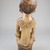 Yombe. <em>Figure of Mother and Child (Phemba)</em>, 19th century. Wood, 11 1/4 x 2 3/4 in. (30.0 x 7.0 cm). Brooklyn Museum, Museum Expedition 1922, Robert B. Woodward Memorial Fund, 22.1137. Creative Commons-BY (Photo: Brooklyn Museum, CUR.22.1137_back_PS5.jpg)