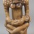 Yombe. <em>Figure of Mother and Child (Phemba)</em>, 19th century. Wood, 11 1/4 x 2 3/4in. (28.6 x 7cm). Brooklyn Museum, Museum Expedition 1922, Robert B. Woodward Memorial Fund, 22.1137. Creative Commons-BY (Photo: Brooklyn Museum, CUR.22.1137_detail1_PS5.jpg)