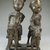 Edo. <em>Male and Female Figures on Horses</em>, 19th-early 20th century. Copper alloy, 6 11/16 x 4 5/16 x 4 15/16 in. (17 x 11 x 12.5 cm). Brooklyn Museum, Museum Expedition 1922, Robert B. Woodward Memorial Fund, 22.115. Creative Commons-BY (Photo: Brooklyn Museum, CUR.22.115_front_PS5.jpg)