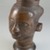 Kuba. <em>Single Head Goblet (Mbwoongntey)</em>, 19th century. Wood, 6 1/2 x 4 x 4 in. (16.5 x 10.2 x 10.2 cm). Brooklyn Museum, Museum Expedition 1922, Robert B. Woodward Memorial Fund, 22.126. Creative Commons-BY (Photo: Brooklyn Museum, CUR.22.126_threequarter_PS5.jpg)