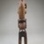 Possibly Mbala. <em>Piggy Back Figure</em>, late 19th or early 20th century. Wood, pigment, 10 1/2 x 2 x 2 1/4 in. (26.8 x 5.0 x 5.5 cm). Brooklyn Museum, Museum Expedition 1922, Robert B. Woodward Memorial Fund, 22.1439. Creative Commons-BY (Photo: Brooklyn Museum, CUR.22.1439_back_PS5.jpg)