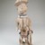 Yaka. <em>Female Figure Standing with Cane</em>, 20th century. Wood, plastic beads, 7 1/4 x 2 x 2 in. (18.0 x 5.0 x 5.0 cm). Brooklyn Museum, Museum Expedition 1922, Robert B. Woodward Memorial Fund, 22.1445. Creative Commons-BY (Photo: Brooklyn Museum, CUR.22.1445_front_PS5.jpg)
