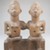 Vili. <em>Seated Couple</em>, 19th century. Wood, 7 x 5 3/4 x 2 1/2 in. (17.5 x 14.2 x 6.5 cm). Brooklyn Museum, Museum Expedition 1922, Robert B. Woodward Memorial Fund, 22.1446. Creative Commons-BY (Photo: Brooklyn Museum, CUR.22.1446_front_PS5.jpg)