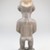 Vili. <em>Standing Male Figure (Nkonde)</em>, 19th century. Wood, resin, glass mirror, ferrous nails, 7 3/4 x 2 1/2 x 2in. (19.7 x 6.4 x 5.1cm). Brooklyn Museum, Museum Expedition 1922, Robert B. Woodward Memorial Fund, 22.1458. Creative Commons-BY (Photo: Brooklyn Museum, CUR.22.1458_back_PS5.jpg)