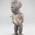 Vili. <em>Standing Male Figure (Nkonde)</em>, 19th century. Wood, resin, glass mirror, ferrous nails, 7 3/4 x 2 1/2 x 2in. (19.7 x 6.4 x 5.1cm). Brooklyn Museum, Museum Expedition 1922, Robert B. Woodward Memorial Fund, 22.1458. Creative Commons-BY (Photo: Brooklyn Museum, CUR.22.1458_threequarter_PS5.jpg)