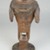 Kuba (Bushoong subgroup). <em>Single Head Goblet (Mbwoongntey)</em>, early 20th century. Wood, 8 1/16 x 3 1/2 in. (20.5 x 8.9 cm). Brooklyn Museum, Museum Expedition 1922, Robert B. Woodward Memorial Fund, 22.1485. Creative Commons-BY (Photo: Brooklyn Museum, CUR.22.1485_back_PS5.jpg)