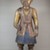 Yorùbá artist. <em>Altar figure for an Òrìṣà</em>, late 19th or early 20th century. Wood, pigment
, 23 1/2 x 8 1/2 x 7 in. (59.7 x 21.6 x 17.8 cm). Brooklyn Museum, Robert B. Woodward Memorial Fund, 22.1517. Creative Commons-BY (Photo: Brooklyn Museum, CUR.22.1517_front_PS5.jpg)
