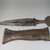 Ntomba. <em>Knife with Scabbard</em>, late 19th-early 20th century. Iron, copper alloy, 3 1/8 x 15 3/4 in. (8 x 40 cm). Brooklyn Museum, Museum Expedition 1922, Robert B. Woodward Memorial Fund, 22.1520a-b. Creative Commons-BY (Photo: Brooklyn Museum, CUR.22.1520a-b_disassembled_PS5.jpg)