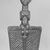 Luba. <em>Ceremonial Staff (Kibango)</em>, late 19th or early 20th century. Wood, 52 x 3 3/4 x 1 1/2 in. (131.0 x 9.5 x 4.0 cm). Brooklyn Museum, Museum Expedition 1922, Robert B. Woodward Memorial Fund, 22.210. Creative Commons-BY (Photo: Brooklyn Museum, CUR.22.210_print_detail_bw.jpg)