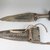 Nkundu. <em>Knife with Scabbard</em>, 19th century. Iron, metal wire, wood, 4 1/8 x 14 3/8 in. (10.5 x 36.5 cm). Brooklyn Museum, Museum Expedition 1922, Robert B. Woodward Memorial Fund, 22.536a-b. Creative Commons-BY (Photo: Brooklyn Museum, CUR.22.536a-b_disassembled_PS5.jpg)