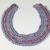 Xhosa (Thembu subgroup). <em>Collar (Ingqosha)</em>, early 20th century. Glass beads, natural fiber, button, 20 3/4 x 2 in. (52.7 x 5.1 cm). Brooklyn Museum, Gift of Thomas A. Eddy, 22.592. Creative Commons-BY (Photo: Brooklyn Museum, CUR.22.592_front_PS5.jpg)