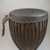  <em>Drum</em>, late 19th or early 20th century. Wood, hide, leather, 18 1/2 x 16 1/8 x 16 1/8 in. (47 x 41 x 41 cm). Brooklyn Museum, Museum Expedition 1922, Robert B. Woodward Memorial Fund, 22.887. Creative Commons-BY (Photo: Brooklyn Museum, CUR.22.887_front_PS5.jpg)