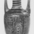 Roman. <em>Amphora</em>, 1st century B.C.E.–4th century C.E. Glass, 9 5/8 x width at top 3 3/8 x diam. 3 5/16 in. (24.5 x 8.6 x 8.4 cm). Brooklyn Museum, Brooklyn Museum Collection, 23.10. Creative Commons-BY (Photo: Brooklyn Museum, CUR.23.10DUP1_negA_bw.jpg)