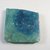  <em>Tile Fragment</em>, ca. 1352-1336 B.C.E. Faience, 4 1/8 × 5/8 × 4 3/16 in. (10.5 × 1.6 × 10.6 cm). Brooklyn Museum, Gift of the Egypt Exploration Society, 25.880. Creative Commons-BY (Photo: , CUR.25.880_view02.jpg)