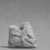  <em>Group of Two Apes Kissing</em>, ca. 1352-1336 B.C.E. Limestone, pigment, 2 1/8 × 11/16 × 2 3/8 in. (5.4 × 1.7 × 6.1 cm). Brooklyn Museum, Gift of the Egypt Exploration Society, 25.886.10. Creative Commons-BY (Photo: , CUR.25.886.10_NegA_print_bw.jpg)