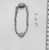  <em>Bracelet with Uninscribed Scarab</em>, ca. 1938-1875 B.C.E. Amethyst, feldspar, Overall Diam. 2 3/16 in. (5.5 cm). Brooklyn Museum, Gift of the Egypt Exploration Society
, 26.47. Creative Commons-BY (Photo: , CUR.26.47_NegB_print_bw.jpg)