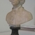 Unknown. <em>Bust of George Washington</em>. Alabaster with green stone base, 7 1/2 x 4 7/8 x 3 in. (19.1 x 12.4 x 7.6 cm). Brooklyn Museum, Gift of the Misses Marshall in memory of their mother, Martha Bradshaw Marshall, 27.408. Creative Commons-BY (Photo: Brooklyn Museum, CUR.27.408_threequarter_front_right.jpg)