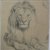 Philip H. Wolfrom (American, 1870-1904). <em>Lion</em>, n.d. Graphite on paper, Sheet: 9 3/4 x 8 1/2 in. (24.8 x 21.6 cm). Brooklyn Museum, Gift of Anna Wolfrom Dove, 27.835 (Photo: Brooklyn Museum, CUR.27.835.jpg)