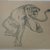 Philip H. Wolfrom (American, 1870-1904). <em>Tiger</em>, n.d. Conté crayon on paper, Sheet: 8 1/8 x 10 5/16 in. (20.6 x 26.2 cm). Brooklyn Museum, Gift of Anna Wolfrom Dove, 27.850 (Photo: Brooklyn Museum, CUR.27.850.jpg)