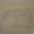 Philip H. Wolfrom (American, 1870-1904). <em>Donkey</em>, n.d. Graphite on paper, Sheet: 9 3/16 x 9 3/4 in. (23.3 x 24.8 cm). Brooklyn Museum, Gift of Anna Wolfrom Dove, 27.851 (Photo: Brooklyn Museum, CUR.27.851.jpg)