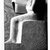  <em>Private Statuette</em>, ca. 1352-1336 B.C.E. Limestone, pigment, 3 1/2 x 1 1/16 x 2 1/4 in. (8.9 x 2.7 x 5.7 cm). Brooklyn Museum, Gift of the Egypt Exploration Society, 29.1310. Creative Commons-BY (Photo: Brooklyn Museum, CUR.29.1310_NegA_print_bw.jpg)