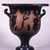 Greek. <em>Red-Figure Bell Krater</em>, 3rd quarter of 4th century B.C.E. Clay, slip, 12 7/8 x Diam. of lip 12 3/8 in. (32.7 x 31.4 cm). Brooklyn Museum, Gift of Mrs. Edwin W. Dubois, 29.1402. Creative Commons-BY (Photo: Brooklyn Museum, CUR.29.1402_overall02.jpg)