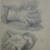 William Merritt Chase (American, 1849-1916). <em>[Untitled] (Study of Baby's Hands)</em>, n.d. Graphite on paper, Sheet: 5 1/16 x 4 3/16 in. (12.9 x 10.6 cm). Brooklyn Museum, Gift of Newhouse Galleries, Inc., 29.27.2 (Photo: Brooklyn Museum, CUR.29.27.2.jpg)