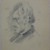 William Merritt Chase (American, 1849-1916). <em>[Untitled] (Sketch of Man's Head)</em>, n.d. Graphite on paper, Sheet: 4 1/2 x 4 1/4 in. (11.4 x 10.8 cm). Brooklyn Museum, Gift of Newhouse Galleries, Inc., 29.27.3 (Photo: Brooklyn Museum, CUR.29.27.3.jpg)