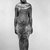  <em>Amarna King</em>, ca. 1352-1336 B.C.E. Limestone, pigment, gold leaf, 8 3/8 x 1 7/8 in. (21.3 x 4.8 cm). Brooklyn Museum, Gift of the Egypt Exploration Society, 29.34. Creative Commons-BY (Photo: Brooklyn Museum, CUR.29.34_NegC_print_bw.jpg)