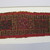 Ica. <em>Mantle, Border?, Fragment or Textile Fragment, Border</em>, 1000-1532. Cotton, camelid fiber, 4 9/16 × 40 13/16 in. (11.6 × 103.7 cm). Brooklyn Museum, Gift of George D. Pratt, 30.1182. Creative Commons-BY (Photo: , CUR.30.1182_detail02.jpg)