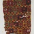 Inca/Moquegua or Provincial. <em>Mantle (?), Fragment or Tunic, or Textile Fragment</em>, 1400–1532. Cotton, camelid fiber, a: 11 13/16 × 15 3/8 in. (30 × 39 cm). Brooklyn Museum, Gift of George D. Pratt, 30.1191a-b. Creative Commons-BY (Photo: , CUR.30.1191a_overall.jpg)