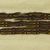 Nasca-Wari. <em>Belt or Headband, Fragment</em>, 200-1000 or 1400-1532 (?). Camelid fiber, A: 66 1/8 x 1 3/16 in. (168.0 x 3.0 cm). Brooklyn Museum, Gift of George D. Pratt, 30.1201. Creative Commons-BY (Photo: , CUR.30.1201.jpg)