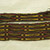 Nasca-Wari. <em>Belt or Headband, Fragment</em>, 200-1000 or 1400-1532 (?). Camelid fiber, A: 66 1/8 x 1 3/16 in. (168.0 x 3.0 cm). Brooklyn Museum, Gift of George D. Pratt, 30.1201. Creative Commons-BY (Photo: , CUR.30.1201_detail.jpg)