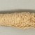 Arekuna. <em>Long Thin Baby Scarer</em>, early 20th century. Wood, cotton, resin?, 11/16 × 1/2 × 10 13/16 in. (1.7 × 1.3 × 27.5 cm). Brooklyn Museum, Museum Expedition 1930, Robert B. Woodward Memorial Fund and the Museum Collection Fund, 30.1309. Creative Commons-BY (Photo: Brooklyn Museum, CUR.30.1309_view02.jpg)