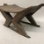  <em>Stool</em>, early 20th century. Wood, 9 1/2 × 18 5/8 × 9 7/8 in. (24.1 × 47.3 × 25.1 cm). Brooklyn Museum, Museum Expedition 1930, Robert B. Woodward Memorial Fund and the Museum Collection Fund, 30.1367. Creative Commons-BY (Photo: Brooklyn Museum, CUR.30.1367_view04.jpg)