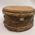 Atorai, Atorac. <em>Drum</em>, early 20th century. Wood, animal hide, fiber, 5 3/4 × 11 × 11 in. (14.6 × 27.9 × 27.9 cm). Brooklyn Museum, Museum Expedition 1930, Robert B. Woodward Memorial Fund and the Museum Collection Fund, 30.1392. Creative Commons-BY (Photo: Brooklyn Museum, CUR.30.1392_view01.jpeg)