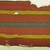 Nasca. <em>Mantle, Fragment or Mantle, Band from Rear Edge, Fragment</em>, 200-600. Camelid fiber, 6 1/2 × 28 1/4 in. (16.5 × 71.8 cm). Brooklyn Museum, Gift of George D. Pratt, 32.1455. Creative Commons-BY (Photo: Brooklyn Museum, CUR.32.1455_view02.jpg)