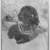  <em>Painting of a Man Smelling a Lotus Flower</em>, 1479-1390 B.C.E. Limestone, gesso, pigment, frame: 9 11/16 x 8 3/8 in. (24.6 x 21.3 cm). Brooklyn Museum, Charles Edwin Wilbour Fund, 32.1600 (Photo: Brooklyn Museum, CUR.32.1600_NegA_print_bw.jpg)