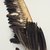 Cheyenne. <em>Single Trailer Feathered Bonnet or Headdress</em>, 20th century. Eagle feathers, hide, beads, wool felt hat, cotton thread Brooklyn Museum, Bequest of W.S. Morton Mead, 32.2099.32586. Creative Commons-BY (Photo: Brooklyn Museum, CUR.32.2099.32586_view2.jpg)