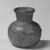 Roman. <em>Small Squat Bottle</em>, 4th-9th century C.E. Glass, 2 1/2 x Diam. 2 3/8 in. (6.4 x 6 cm). Brooklyn Museum, Gift of the executors of the Estate of Colonel Michael Friedsam, 32.734. Creative Commons-BY (Photo: Brooklyn Museum, CUR.32.734_negA_bw.jpg)