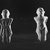  <em>Small Figurine of a Bound Captive</em>, 664-525 B.C.E. Limestone, 2 3/16 × 7/8 × 11/16 in. (5.6 × 2.3 × 1.7 cm). Brooklyn Museum, Charles Edwin Wilbour Fund, 33.313. Creative Commons-BY (Photo: Brooklyn Museum, CUR.33.313_NegB_print_bw.jpg)